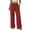 BL38_Red, variant on Women'sm Palazzo Pants Stretchy High Waisted Casual Wide Leg Slacks Summer Beach Lounge Trousers with Pockets Royal Blue L