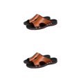 thumbnail image 1 of Minnieouse Pantuflas Zapatos casuales Chanclas Sandalias Playa Marrón treinta y nueve 2piezas, 1 of 6