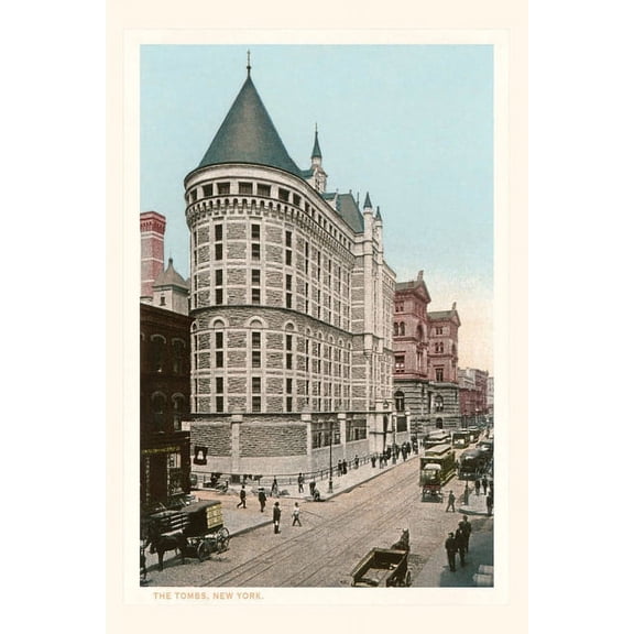 Pocket Sized - Found Image Press Journals: Vintage Journal The Tombs, New York City (Paperback)