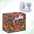 thumbnail image 4 of HELLHERO Mandala Pattern Sewing Machine Cover for Extra Accessories Washable 17.7x8.6x12.5 Inch, 4 of 8