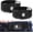 Black, variant on 4 Pcs Men Side Belts No Buckle Elastic Belt Without Buckle Elastic Stretch Adjustable Belt Loop(Black + Dark Blue)