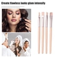 thumbnail image 3 of 8 Pcs Makeup Brush Set Travel Brush Contour Brush Artificial Fiber Plastic Metal Handle Light Pink, 3 of 7