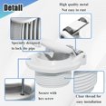 thumbnail image 5 of PinesC High quality brand new 2 Pcs W400BWHP Vacuum Safety Lock, Swimming Pool Wall Accessory Replacement, for Pool Suction Cleaners, 5 of 5