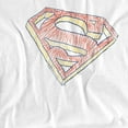 thumbnail image 3 of Superman Rough Scribble Logo Kids T Shirt (Small) for Youth Toddler Boys and Girls, White, 3 of 5