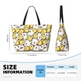 thumbnail image 4 of Easygdp Cartoon Chicken Bolsa de Viaje de Playa de Gran Capacidad, Bolsa Tote Perfecta para la Playa, Escapadas de Fin de Semana y Viajes, 4 of 7