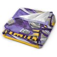 thumbnail image 5 of Minnesota Flannel Throw Blanket ，Football Style Pride Paint Travel Blanket Gifts for Men Women Boy Decor Sofa Bed 50"x60", 5 of 6