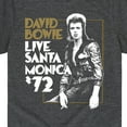 thumbnail image 3 of David Bowie - Bowie Santa Monica - Toddler & Youth Short Sleeve Graphic T-Shirt, 3 of 5