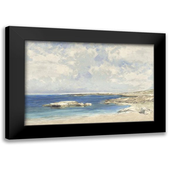 McKee, Christy 14x11 Black Modern Framed Museum Art Print Titled - Pond at Morning