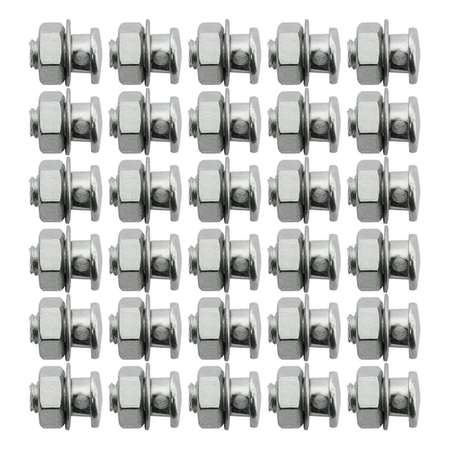 30 abrazaderas de fijación para regulador de cable de freno y bloqueo de cable de estrangulación del acelerador. 13 mm