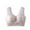 Pinks, variant on Bigersell Seamless Bras for Women, Plus Size Wireless Push-up Bras, Floral Lace V-Neck Pull On Padded Bra Wide Straps Back Smoothing Everyday Bras White M