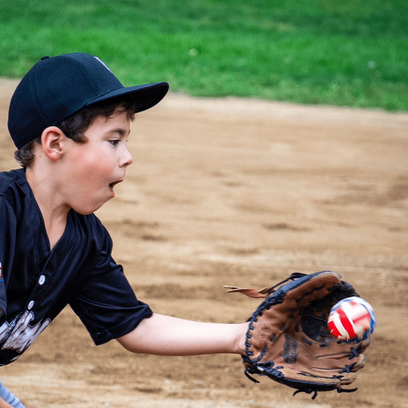 (3 pack) Swax Training Baseball – Stars & Stripes Edition, Regulation Size & Weight, Soft Indoor/Outdoor Practice Ball for Kids & Youth Players