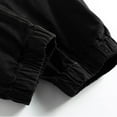 thumbnail image 6 of GUZOM Mens Cargo Jogger Pants Black, Utility Joggers with Drawstring Waist & Multiple Pockets, Tapered Fit Casual Sweatpants,Size L, 6 of 6