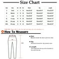 thumbnail image 3 of Inleife Womens Summer Pants Clearance Women Casual Solid Color Pockets Elastic Waist Comfortable Straight Pants, 3 of 4