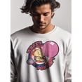 thumbnail image 2 of Officially Licensed Dubble Bubble What's Poppin' Vintage Bubble Gum Men's Sweatshirt, 2 of 3