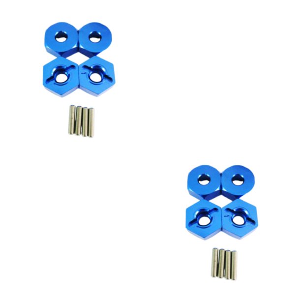 Vogacara Montaje hexagonal de rueda de 4 mm para orugas LC 1/14 Montaje hexagonal de rueda fácil y duradero para orugas LC 1/14 Type6 NO6