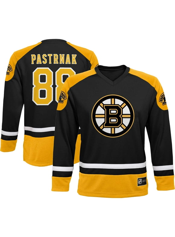 NHL Men's Boston Bruins David Pastrnak #88 Breakaway Home Replica