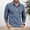 Blue, variant on Adult Work Polo Shirts for Men Long Sleeve Button Polo Tees Lightweight Blue Shirts Men