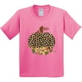 thumbnail image 3 of Inktastic Cheetah Print Pumpkin Youth T-Shirt, 3 of 5