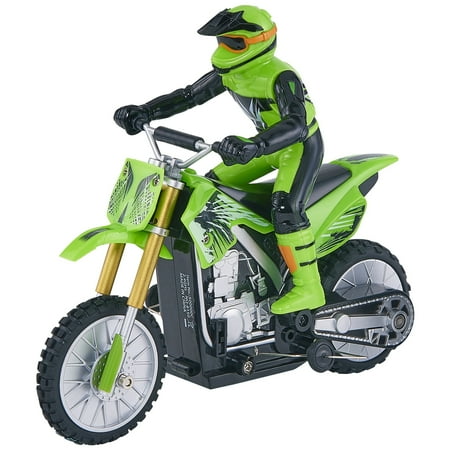 Adventure Force Motocross Bike Radio Controlled Vehicle, Green