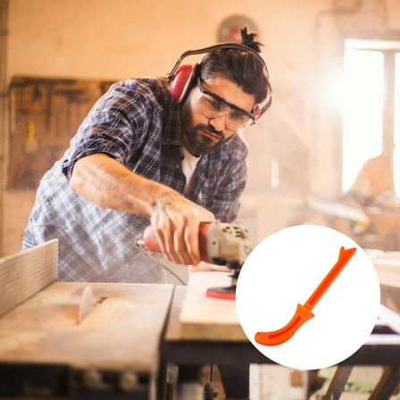 MLINS Woodworking Utility Feeder Feeder 27.5X4X3CM Orange