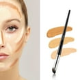 Lizheee Finger Thumb Concealer Brush Conceal Marks Round Head Soft