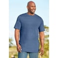 thumbnail image 2 of Boulder Creek By Kingsize Men's Big & Tall Heavyweight Longer-Length Crewneck T-Shirt, 2 of 2