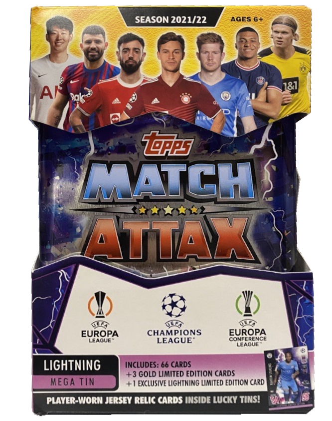 Match Attax 20/21 Multipack 5 Boosters Football Trading Cards 20/21 Multi Pack 
