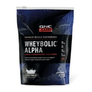 GNC AMP Wheybolic Alpha Whey Protein Powder - Classic Vanilla, 9 Servings,