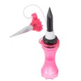 thumbnail image 4 of Juego de tees de práctica de golf, soporte reutilizable para juego de pelotas para campo de prácticas y tapete de práctica, color rosa, 4 of 8