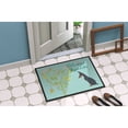 thumbnail image 2 of Carolines Treasures BB7586JMAT Welcome Friends Doberman Pinscher Doormat 24x36 36"L x 24"W multicolor, 2 of 4