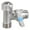 B, variant on WINDLAND Universal Brass Angle Stop Valves Efficient Brass T Adapter Valves Water Splitter Connect for Handheld Bidet Glass Rinser