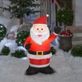 thumbnail image 4 of 4 Foot Santa Airblown Inflatable, 4 of 4
