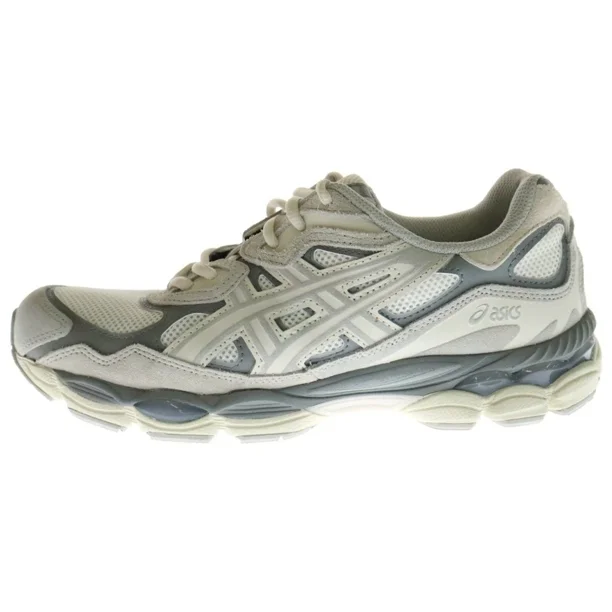 ASICS GEL-NYC CREAM OYSTER GREY GEL New York City Low Cut Sneakers US7.5 Used 8d