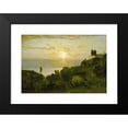 thumbnail image 2 of George Inness 24x17 Black Modern Framed Museum Art Print Titled - Lake Albano (Sunset C. 1874), 2 of 5
