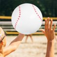 thumbnail image 3 of CIMAXIC Party 2pcs Inflatable Balls Swimming Pool Inflatable Baseball Summer Beach Balls Swimming Inflatable Balls Party Playing Inflatable Balls,8.66"X8.66"X8.66", 3 of 5