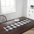 thumbnail image 3 of VHC Brands Runner 12x48, Cotton Dining Room, Kitchen Table Runner, Country Farmhouse Style, Annie Buffalo Check Black, 3 of 3