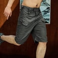 thumbnail image 2 of Leutsin Men's Shorts Classic Twill Relaxed Fit Work Wear Combat Safety Cargo Pants, 2 of 5