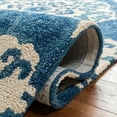thumbnail image 5 of SAFAVIEH Roslyn ROS525A Handmade Blue / Ivory Rug, 5 of 8