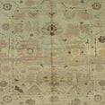 thumbnail image 1 of Ahgly Company Indoor Square Abstract Brownish Green Oriental Area Rugs, 5' Square, 1 of 6