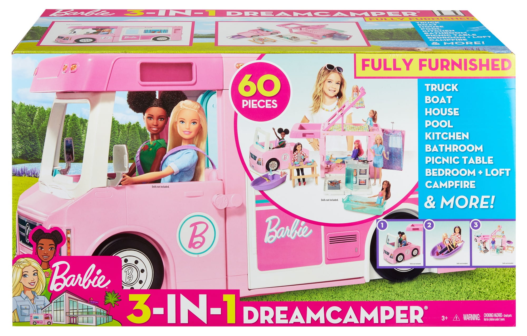 barbie doll dream camper