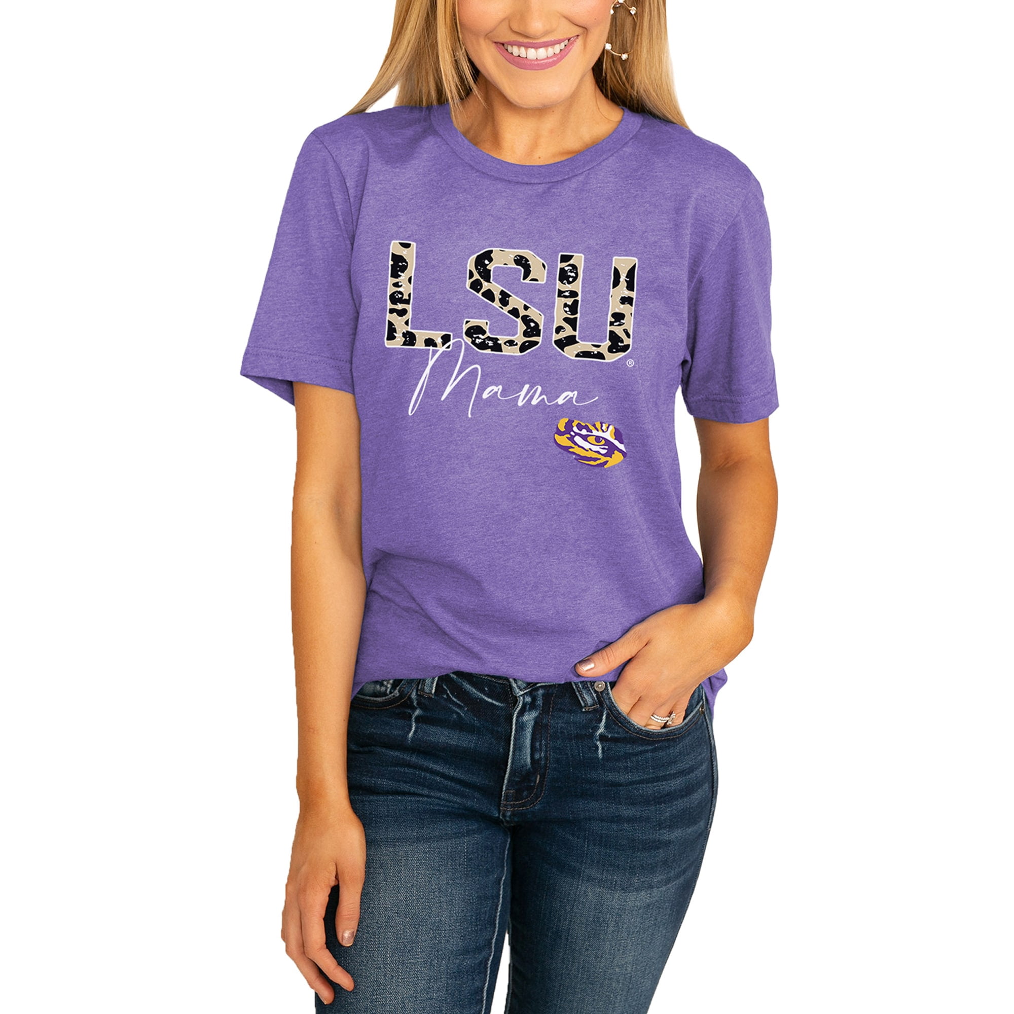 LSU Tigers Women's Untamed Mama T-Shirt 