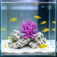thumbnail image 6 of Artificial Corals for Aquarium Decoration, Lifelike Plastic Reef Ornaments for Freshwater and Saltwater Aquascaping, Small Fish Shrimp Turtle Hideout Cave for Setup, 4.72" x 5.91", KTFgvq, 6 of 6