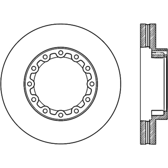 Centric 121.74003 Disc Brake Rotor