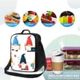 thumbnail image 4 of Disketp School Cute Gnomes Bolsa Térmica Estampada para Almuerzo, Lonchera para Hombres y Mujeres Adultos, 4 of 7