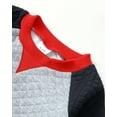 thumbnail image 4 of 12 Months Baby Boys Clothes 18 Months Boys 2PCS Fall Winter Outfits Set Round Neck Toddler Boys Long Sleeve Top Pants Set Gray, 4 of 8