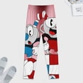 thumbnail image 4 of The Cuphead Show Mens PJ Pajama Pants Bottoms Lounge Pants Sleepwear PJs with Pockets, 4 of 7