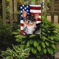 thumbnail image 2 of Long Haired Chihuahua Patriotic Garden Flag, 2 of 5