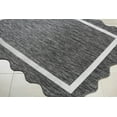 thumbnail image 2 of BoutiqueRugs Varro Traditional Area Rug - Outdoor Safe - Black, Cream - 7'10" x 10', 2 of 9