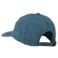 thumbnail image 3 of Heart Angel Wings Embroidered Washed Cap - Navy OSFM, 3 of 5