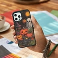 thumbnail image 5 of Halloween Pumpkin Ghost for iPhone 16 Pro Max Case, Cute Aesthetic Christmas Puzzle Shock-Absorbent Protective,Black, 5 of 6